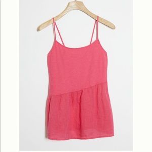 Anthropologie asymmetrical tank NWT